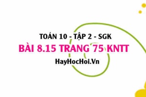 Bài 8.15 trang 75 Toán 10 tập 2 Kết nối tri thức: Tính giá trị gần đúng bằng Nhị thức Newton